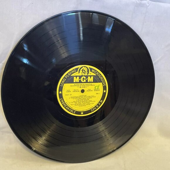 "Gigi" Original Cast Sound Track Album (Vinyl, 1958) MGM E3641 ST VG LP Record - Picture 9 of 12